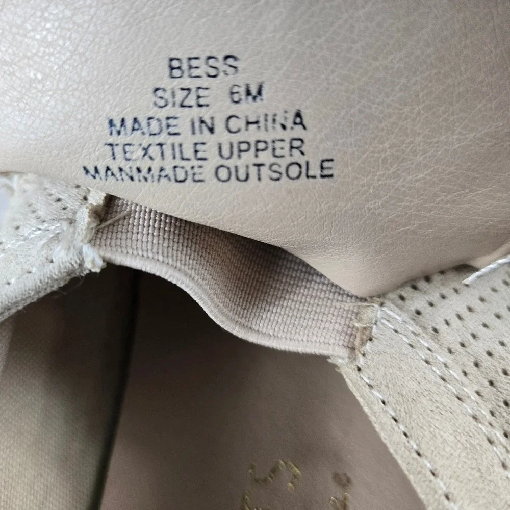 Coconuts‎ by Matisse Bess Tan Perforated Fringe Chain Platform Loafers Womens 6M